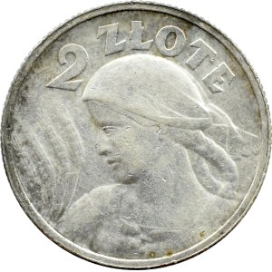II RP, Spikes, 2 zloty 1924, Paris