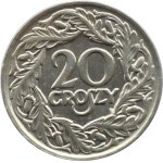 II RP, 20 groszy 1923, Warsaw, PCGS MS65
