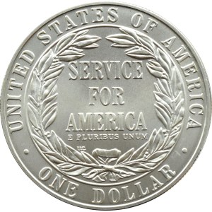 USA, Corporation for National and Community Service, $1 1996 S, San Francisco UNC