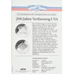 USA, 200. výročie ústavy, 1 USD 1987 P, Philadelphia UNC