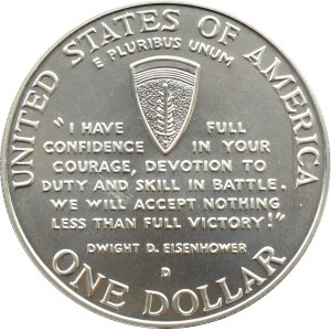 USA, 50. výročie vylodenia v Normandii, 1 BD (1993), Denver UNC