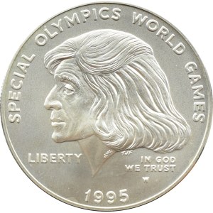 USA, Olimpiada Specjalna, 1 dolar 1995 W, West Point UNC