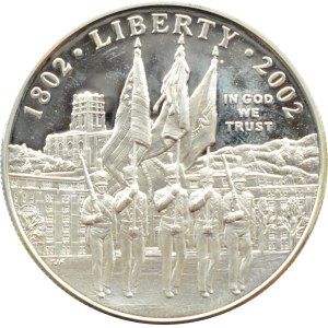 USA, West Point Academy, 1 USD 2002 W, West Point UNC