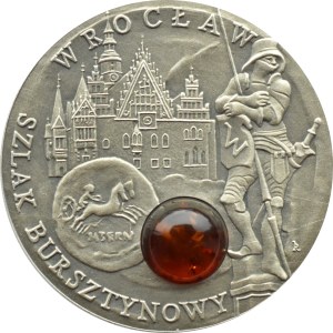 Niue, Amber Trail - Wroclaw, $1 2009, Warsaw, UNC