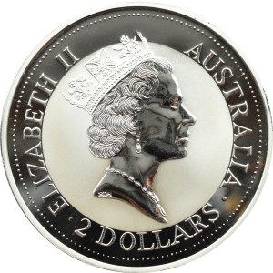 Austrálie, Kookaburra, $2 1998, Perth, 2 UNCJE, UNC