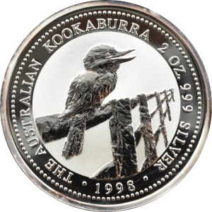 Austrálie, Kookaburra, $2 1998, Perth, 2 UNCJE, UNC