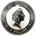 Australia, Flying Kookaburra, $2 1996, Perth, 2 UNCJE, UNC