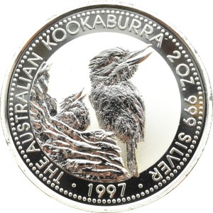 Australia, Kookaburra, $2 1997, Perth, 2 UNCJE, UNC