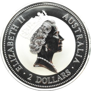 Australia, Kookaburra, $2 1997, Perth, 2 UNCJE, UNC