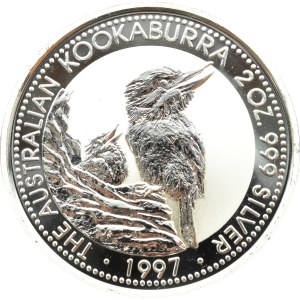Australia, Kookaburra, $2 1997, Perth, 2 UNCJE, UNC