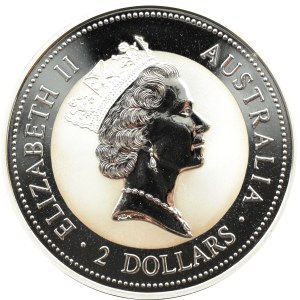 Australia, Two Kookaburras, $2 1994, Perth, 2 UNCJE, UNC