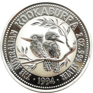 Australia, Two Kookaburras, $2 1994, Perth, 2 UNCJE, UNC