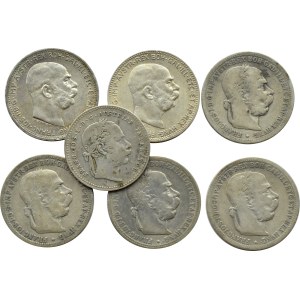 Austria-Hungary, Franz Joseph I, flight 6 crowns 1893-1915, Vienna