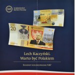 Third Republic, NBP folders for Jan Długosz banknotes, Battle of Warsaw...