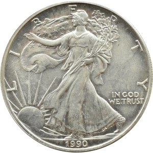 USA, Liberty (Orzeł), 1 dolar 1990, Filadelfia