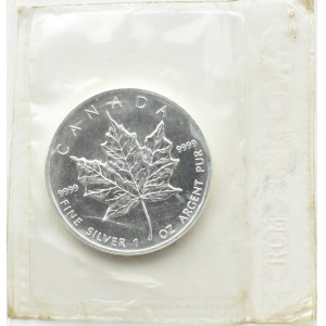 Kanada, Ahornblatt, $5 1991, Ottawa ORIGINALKOLLEKTION