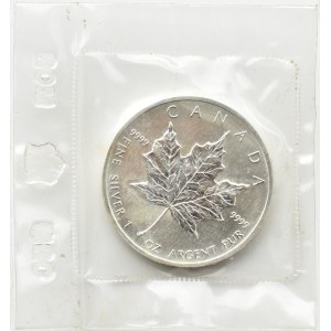Canada, maple leaf, $5 1990, Ottawa ORIGINAL COLLECTION