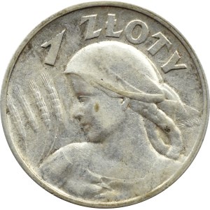 II RP, Spikes, 1 zloty 1925, London