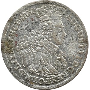 August II. der Starke, Sechspfennig 1702 EPH, Leipzig