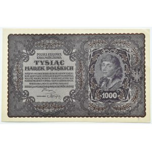 II RP, 1000 marks 1919, II series BK - type 4, BEAUTIFUL
