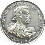 Krakow, Jan III Sobieski, medal 1883, 200th anniversary of the Siege of Vienna, edition by M. Kurnatowski