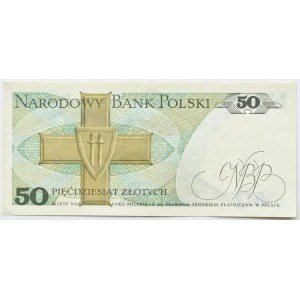 PRL, gen. K. Świerczewski, 50 złotych 1975, seria A, MNIEJ DOSTĘPNE