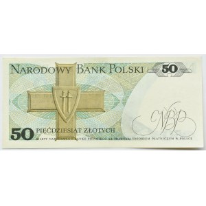 People's Republic of Poland, Gen. K. Świerczewski, 50 zloty 1975, series A, LESS AVAILABLE