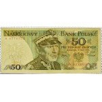 People's Republic of Poland, Gen. K. Świerczewski, 50 zloty 1975, series A, LESS AVAILABLE