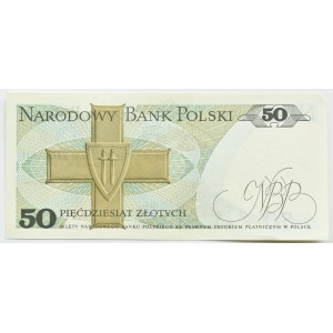Poľská ľudová republika, generál K. Świerczewski, 50 zlotých 1975, séria B, ZRADA