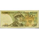 People's Republic of Poland, Gen. K. Swierczewski, 50 zloty 1975, series Z, LESS AVAILABLE