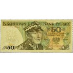 People's Republic of Poland, Gen. K. Świerczewski, 50 zloty 1975, AZ series, RARE