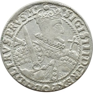 Sigismund III. Vasa, ort 1622, Bromberg, PRVS●M+ NICE