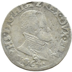 Spanish Netherlands, Philip II, 1/5 daalder 1564, Antwerp