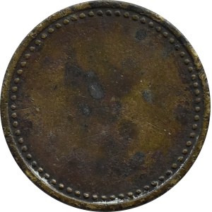 Second half of 19th century?, beer token?, brass