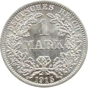 Germany, Empire, 1 mark 1915 A, Berlin, UNC