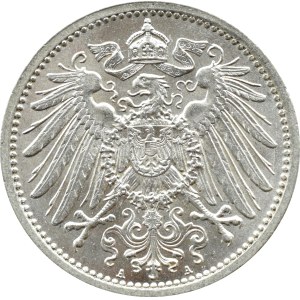 Germany, Empire, 1 mark 1915 A, Berlin, UNC