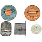 Germany, Third Reich, Adolf Hitler, set of 5 different pins