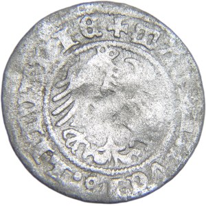 Zikmund I. Starý, litevský půlpenny 1518, Vilnius I58 VELMI ZRADKÉ