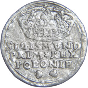 Sigismund I the Old, crown penny 1545, Cracow