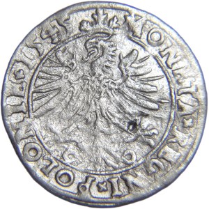 Sigismund I the Old, crown penny 1545, Cracow