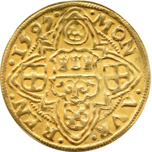 Nemecko, Kolín nad Rýnom, Rudolf II, goldgulden 1597