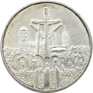 III RP, Solidarity (A), 100000 zloty 1990, type A, Warsaw