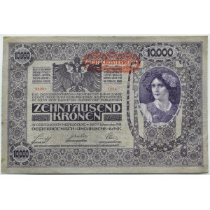 Austria, 10,000 crowns 1918 (1919)