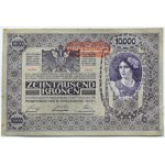 Austria, 10,000 crowns 1918 (1919)