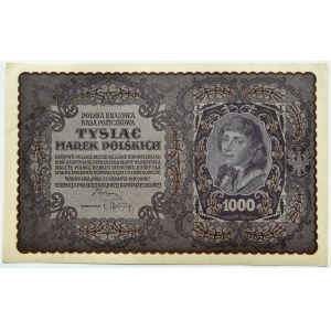 II RP, 1000 marks 1919, II series L - type 4, BEAUTIFUL