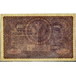 II RP, 1000 mariek 1919, 1. séria BM - typ 7, Varšava KRÁSNA!