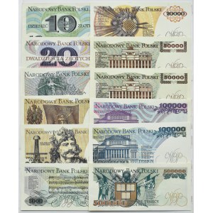 PRL, set of COPIES of banknotes, rare series