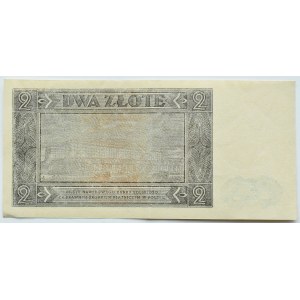 RP, 2 zloty 1948, BP series, Warsaw