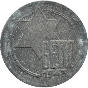 Ghetto Lodz, 5 marks 1943, magnesium, var. 2/2
