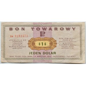 PeWeX, 1 dollar, 1969, Ed series